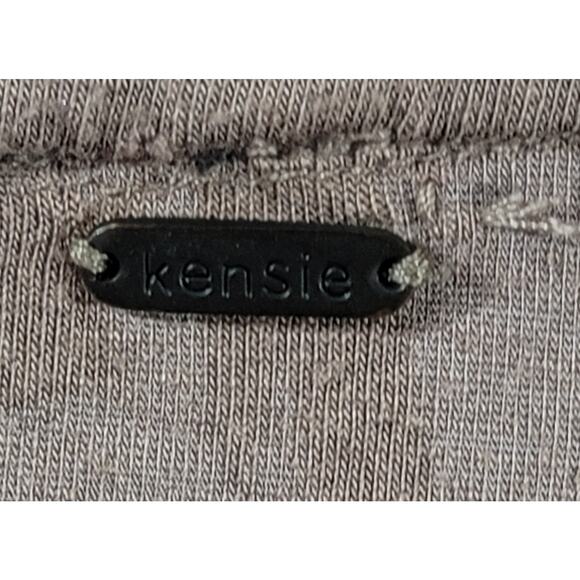 Kensie Brown Button Front Spaghetti Strap Romper Sleepwear Medium Lightweight - Picture 3 of 5